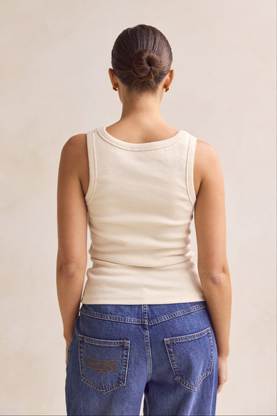 Lexi Signature Tank (Cream)