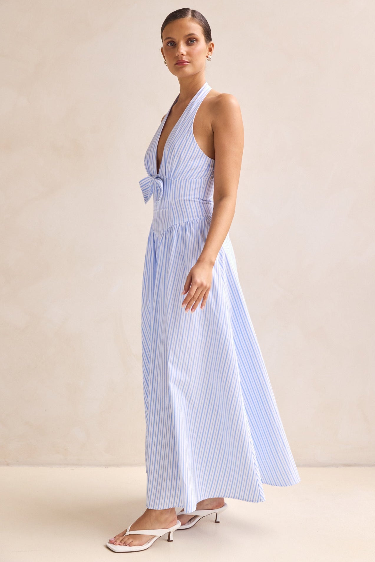 Solenne Maxi Dress (Blue)