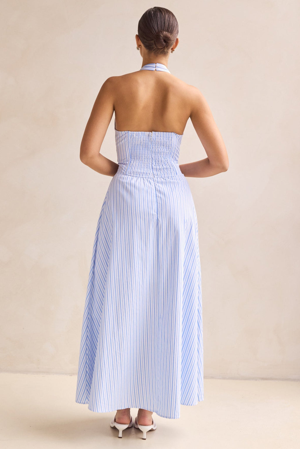 Solenne Maxi Dress (Blue)