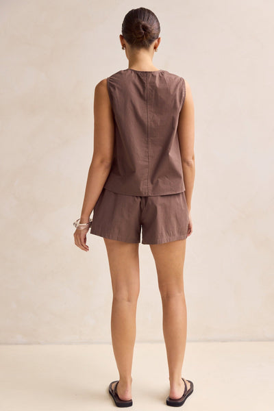 Ella Top (Chocolate)