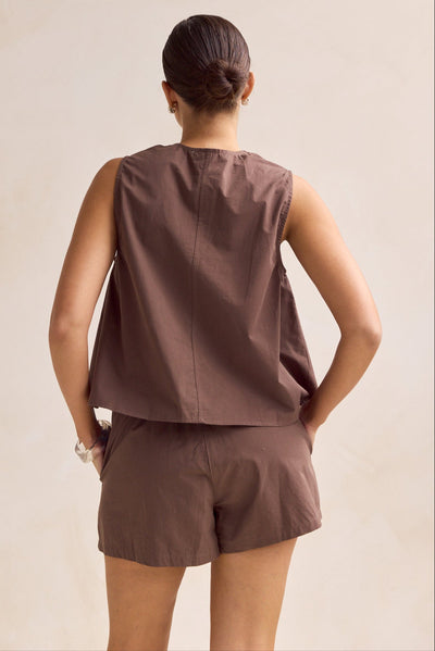 Ella Top (Chocolate)