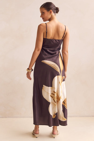 Avery Maxi Dress (Chocolate)