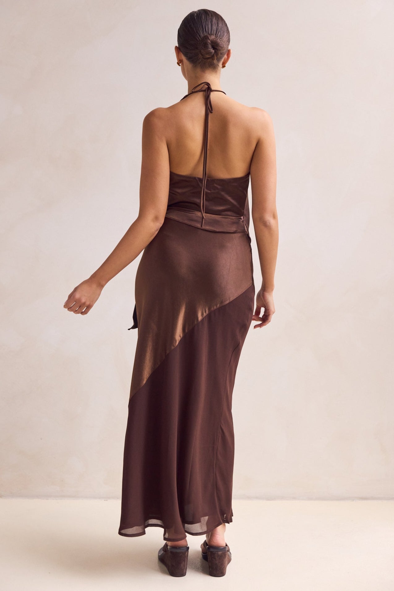 Adalyn Maxi Skirt (Chocolate)