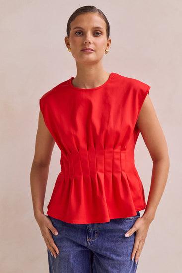 Seraphina Top (Red)