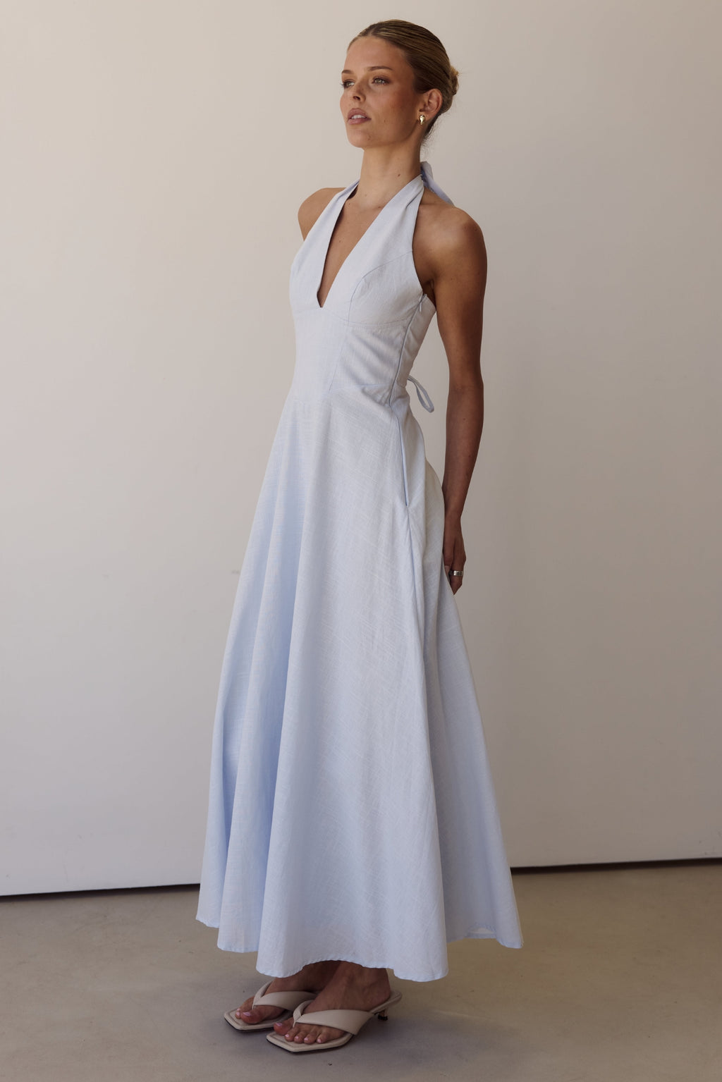 Bonnie Maxi Dress (Light Blue)