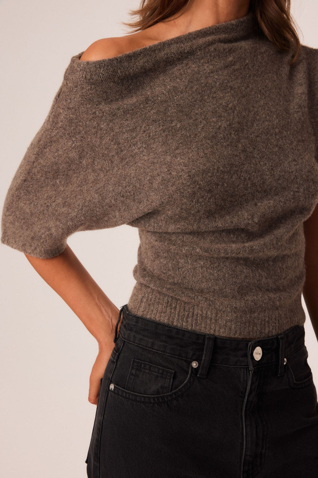 Wilda Knit Top (Ash)