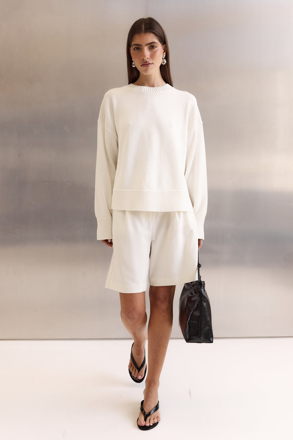 Emberley Knit Jumper (Cream)