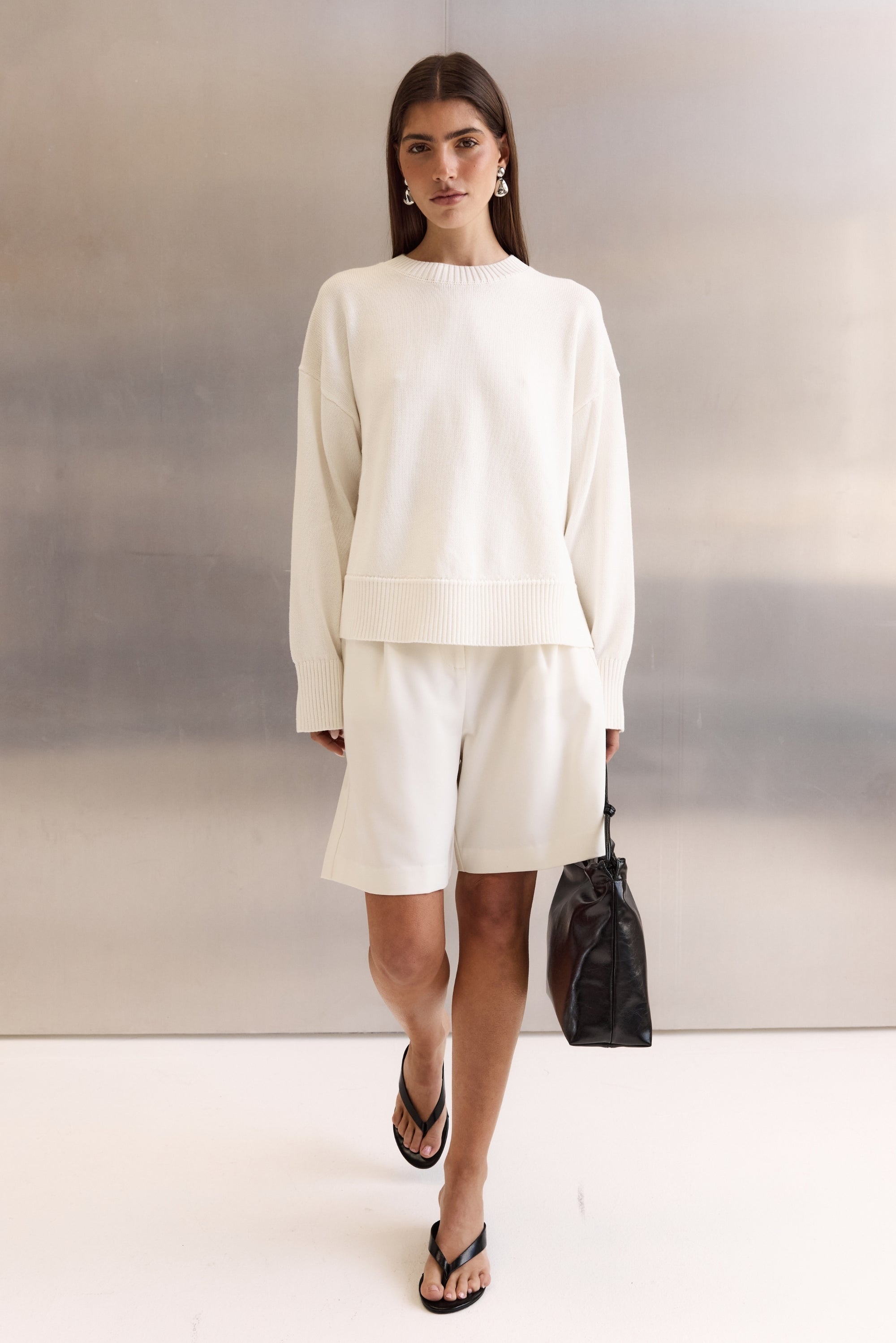 Emberley Knit Jumper (Cream)