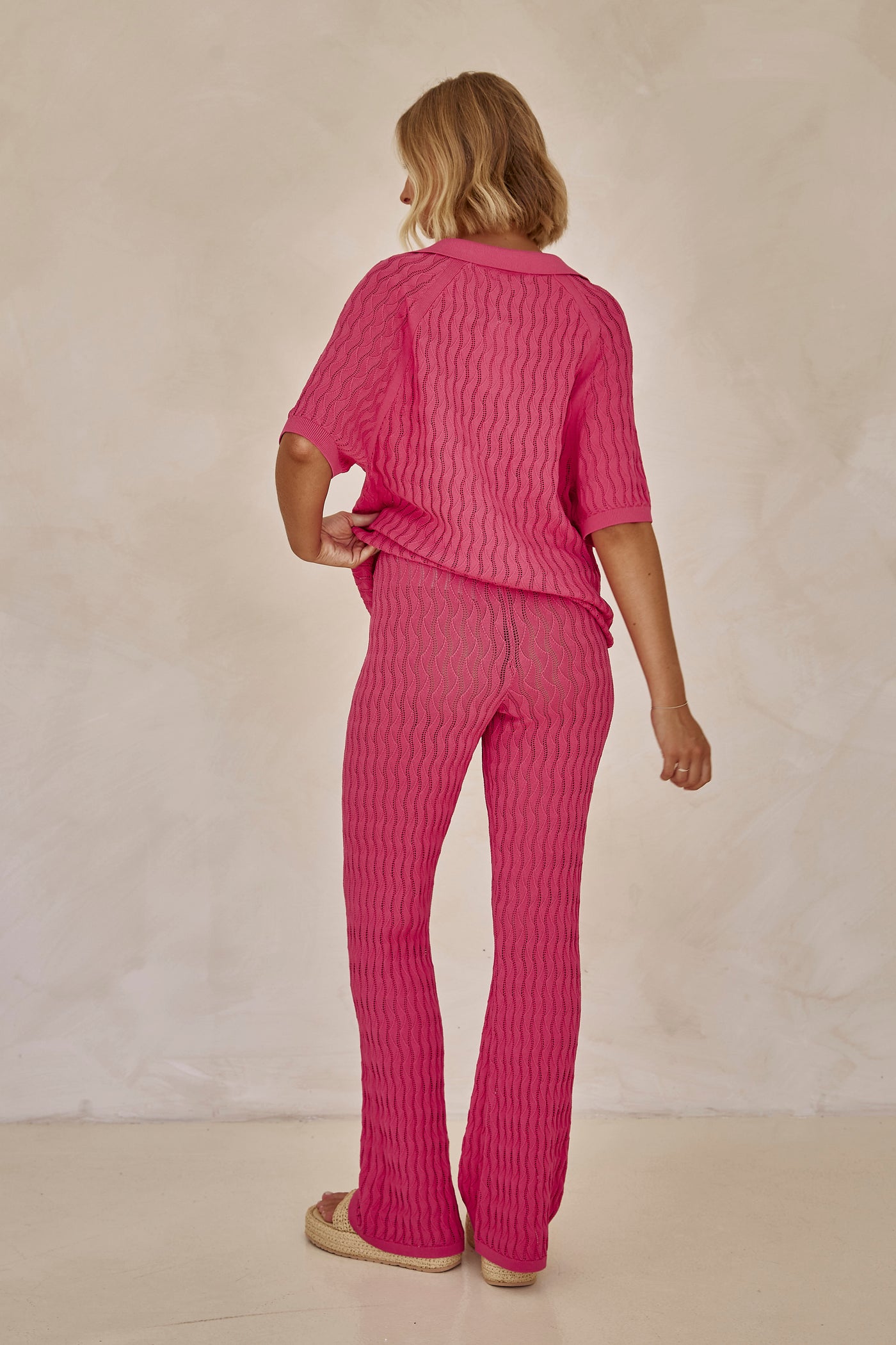 Lille Knit Pant (Pink)