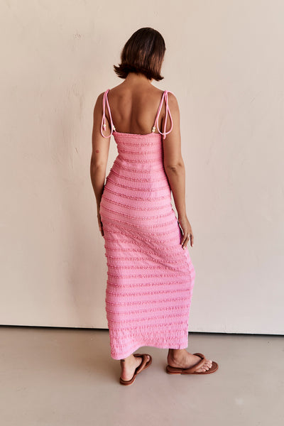 Alessia Maxi Dress (Pink)