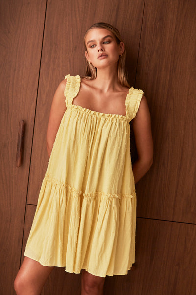 Sunny Mini Dress (Yellow)