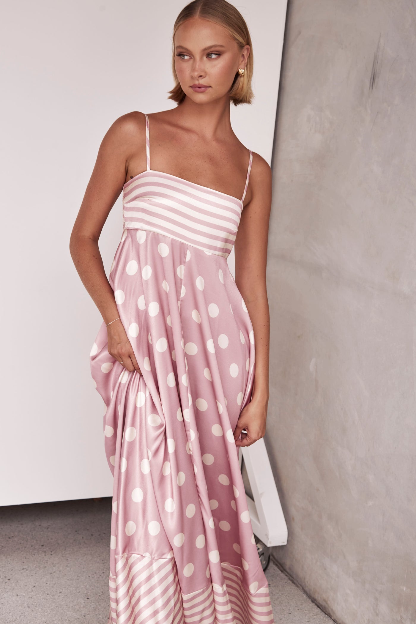 Fleur Maxi Dress (Pink)