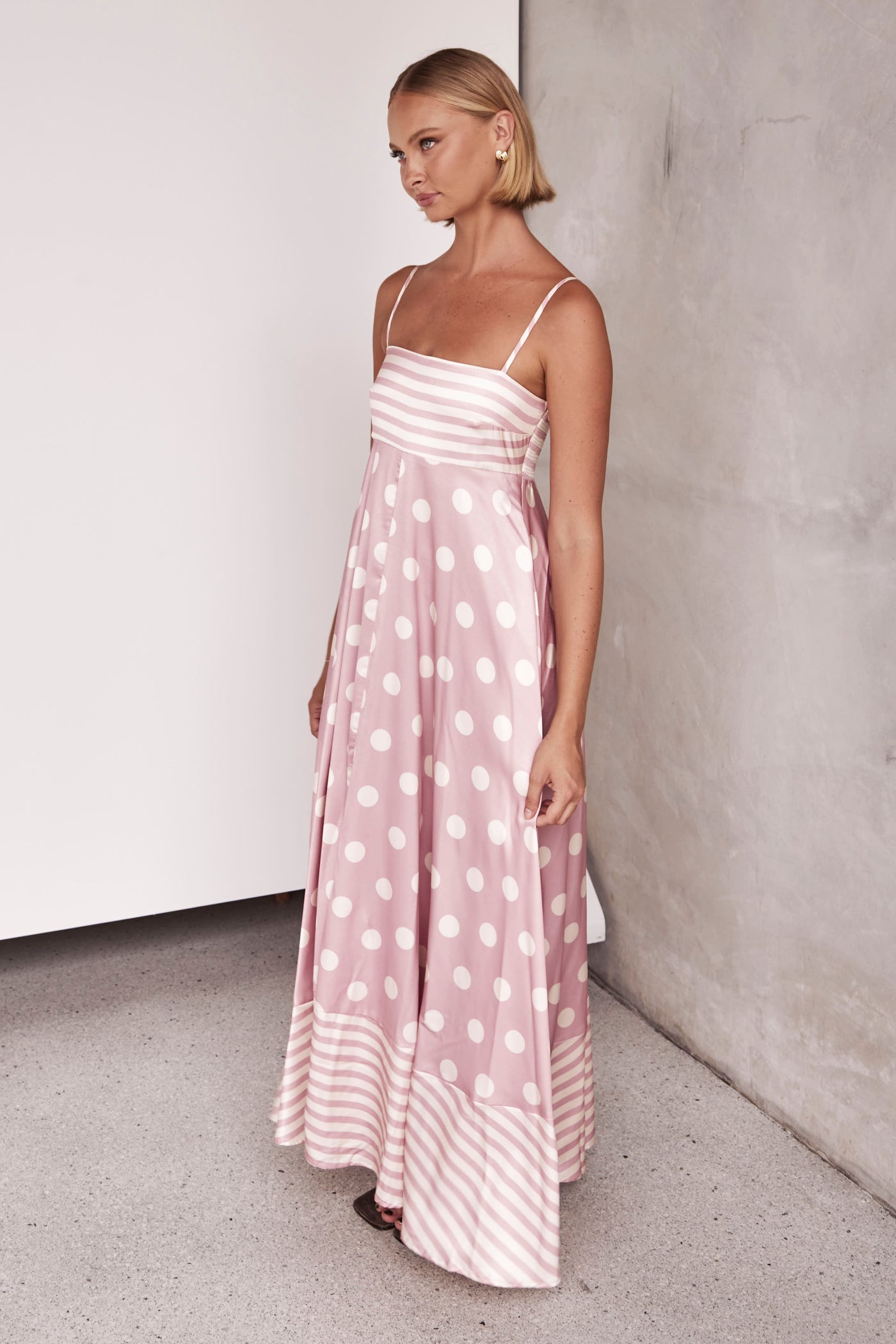 Fleur Maxi Dress (Pink)