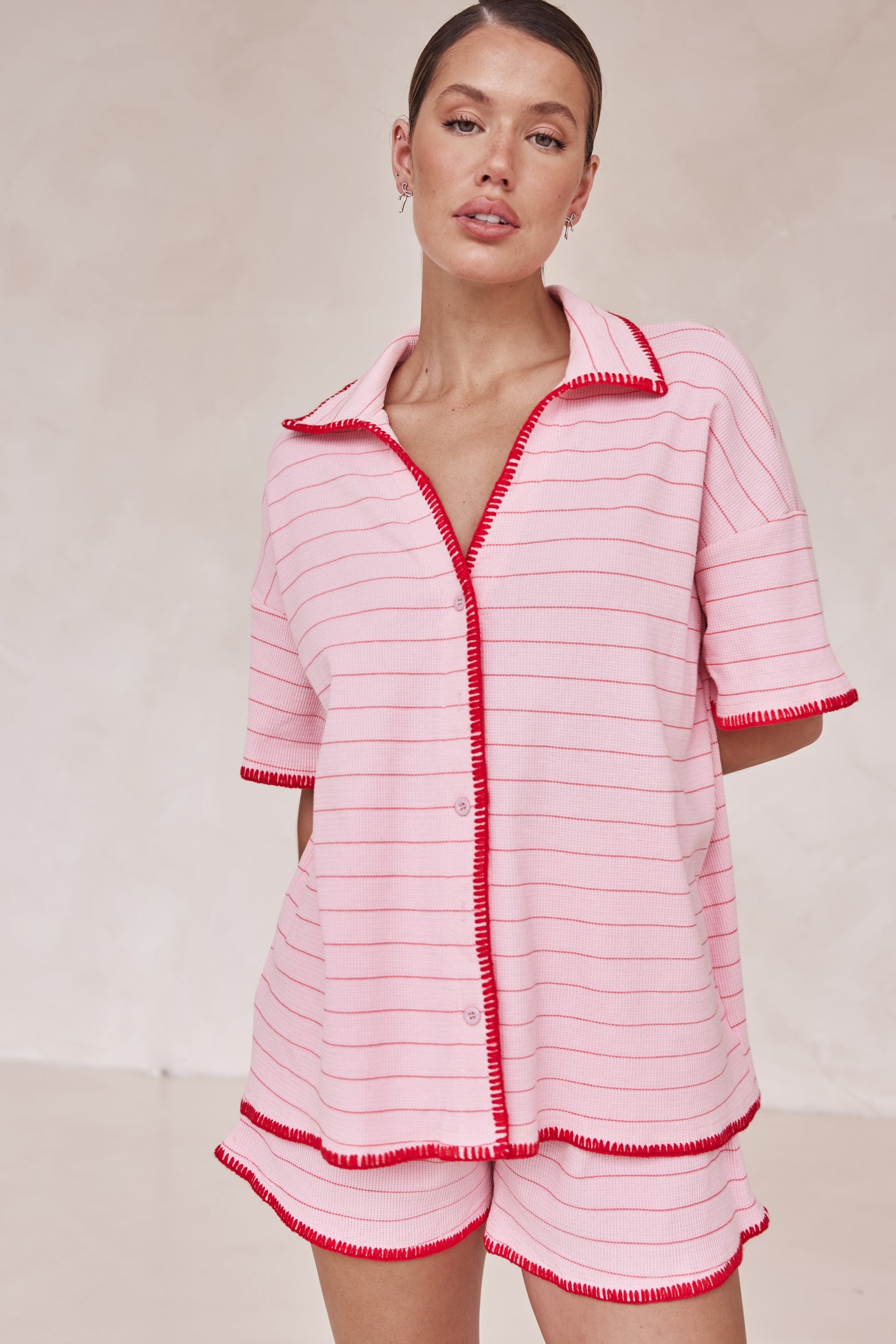 Spencer Knit Set (Pink)