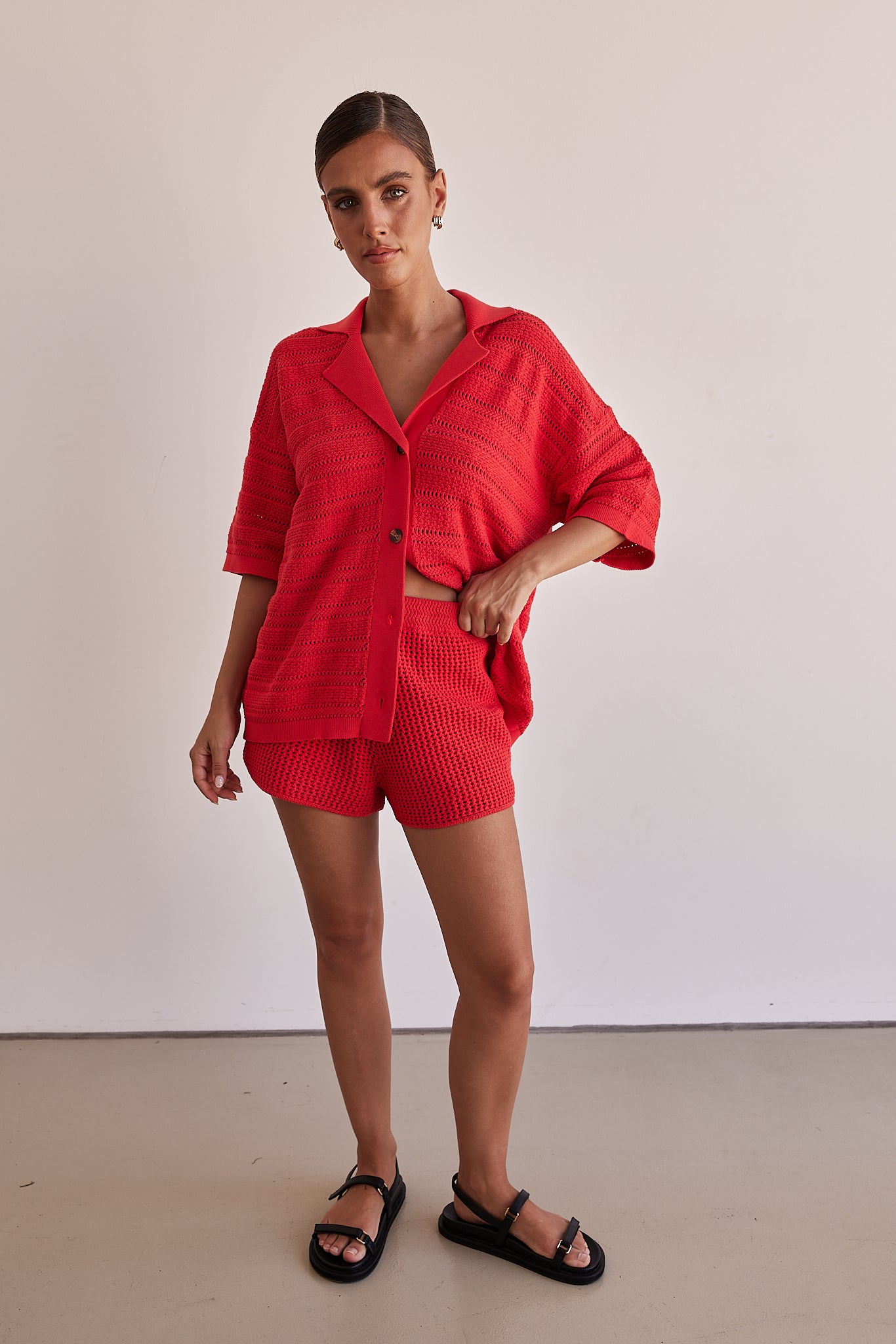 El Camino Knit Shirt (Red)