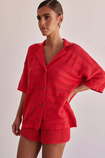 El Camino Knit Shirt (Red)