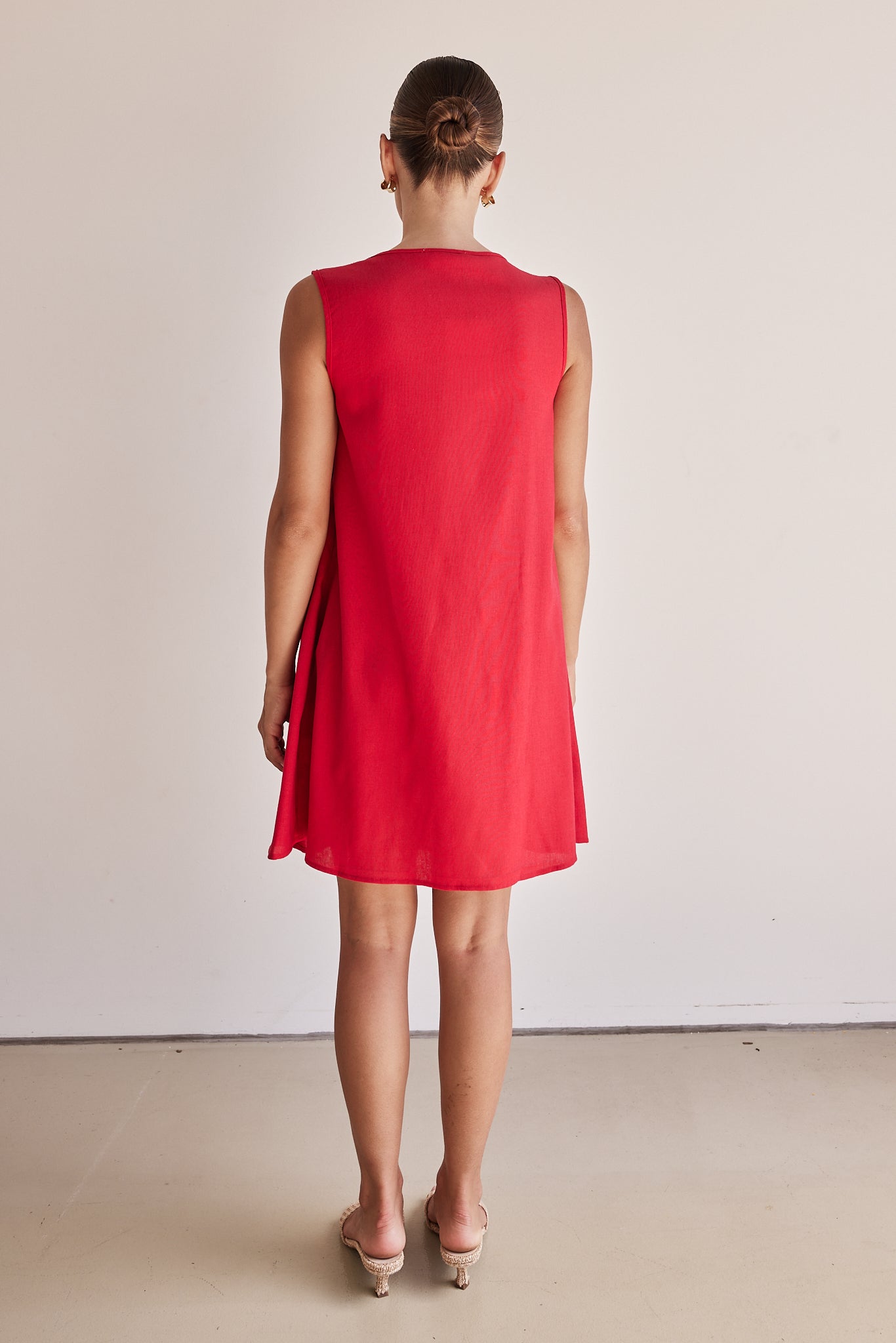 Harper Mini Dress (Red)