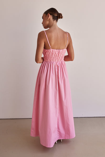 Zeno Maxi Dress (Pink)