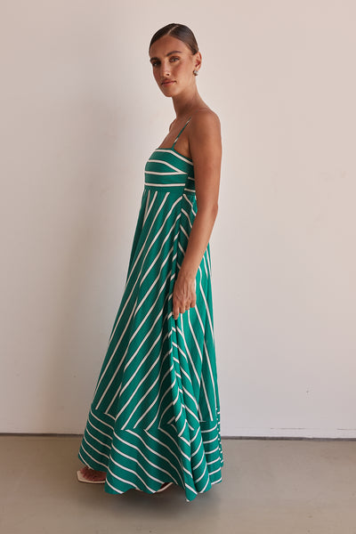 Pacy Maxi Dress (Green)