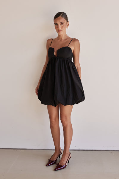 Xan Mini Dress (Black)