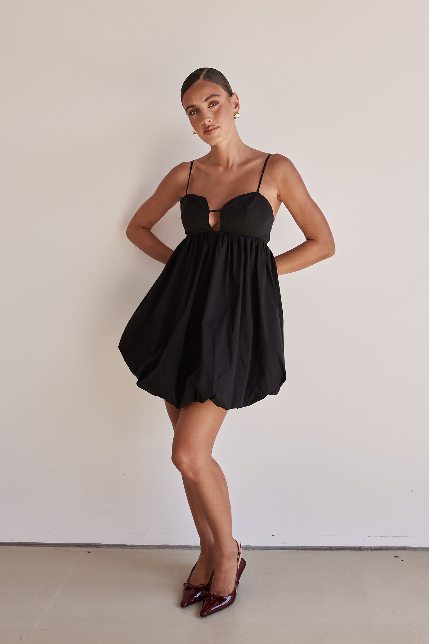 Xan Mini Dress (Black)