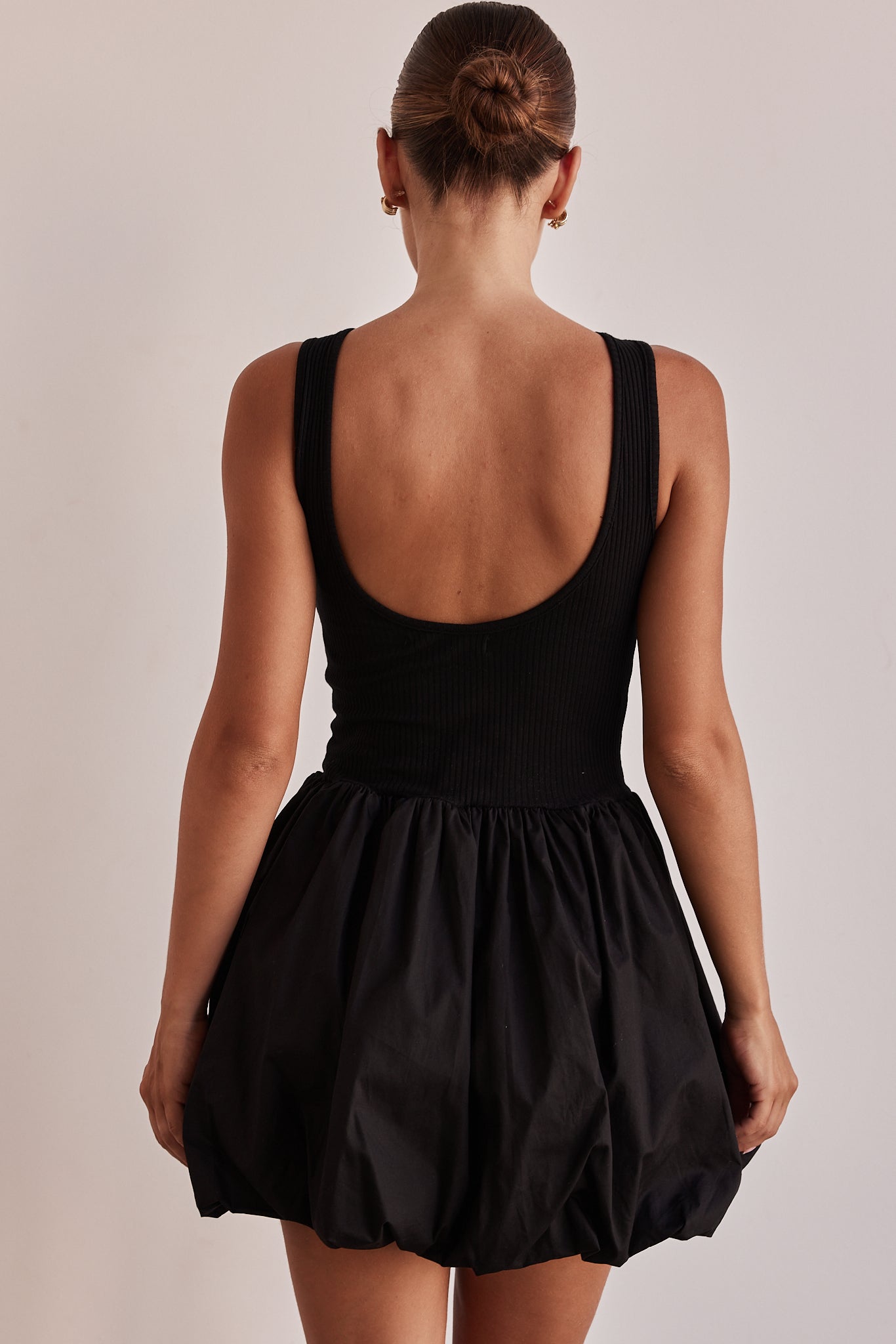 Rosamund Mini Dress (Black)