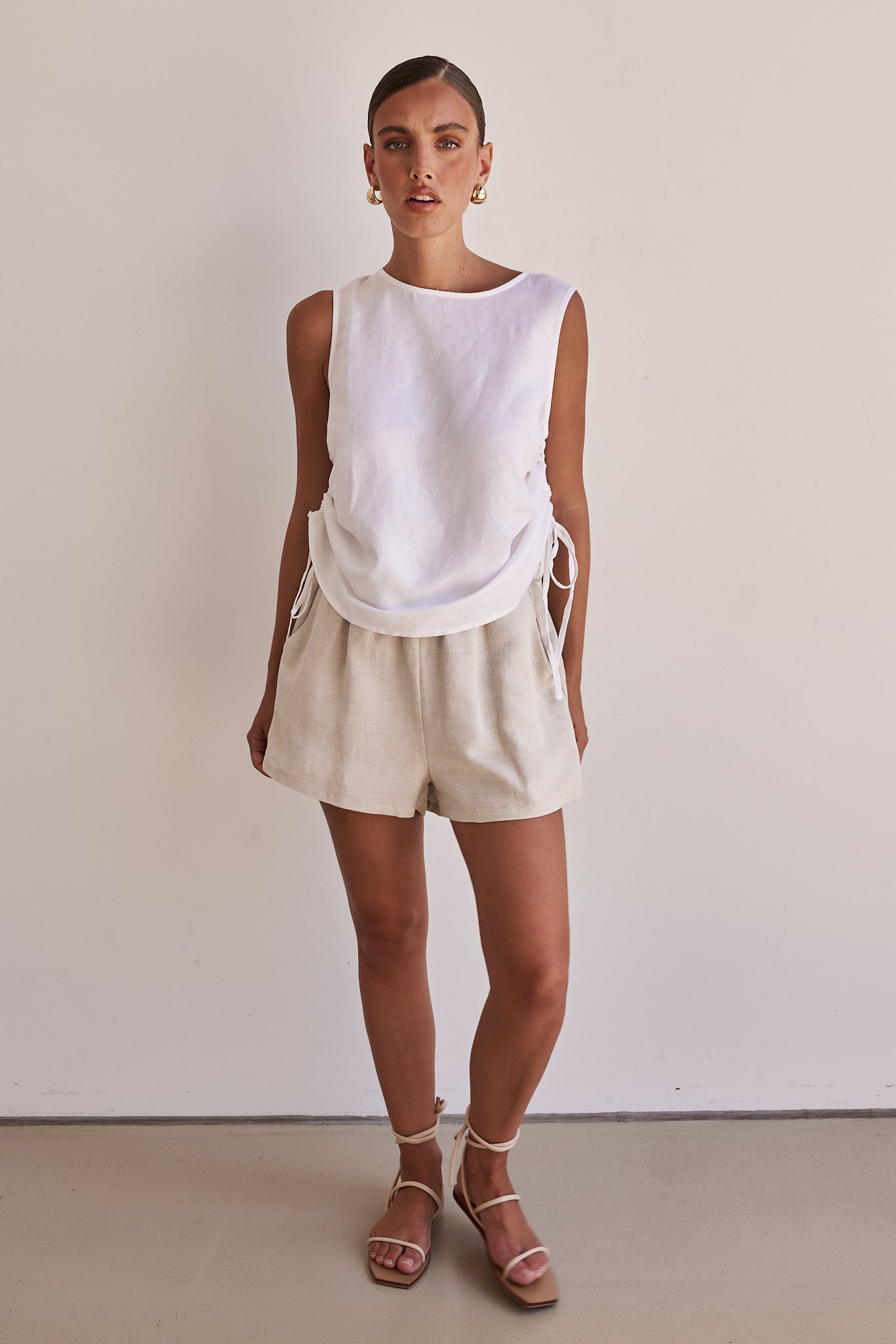 Fifi Shorts (Beige)