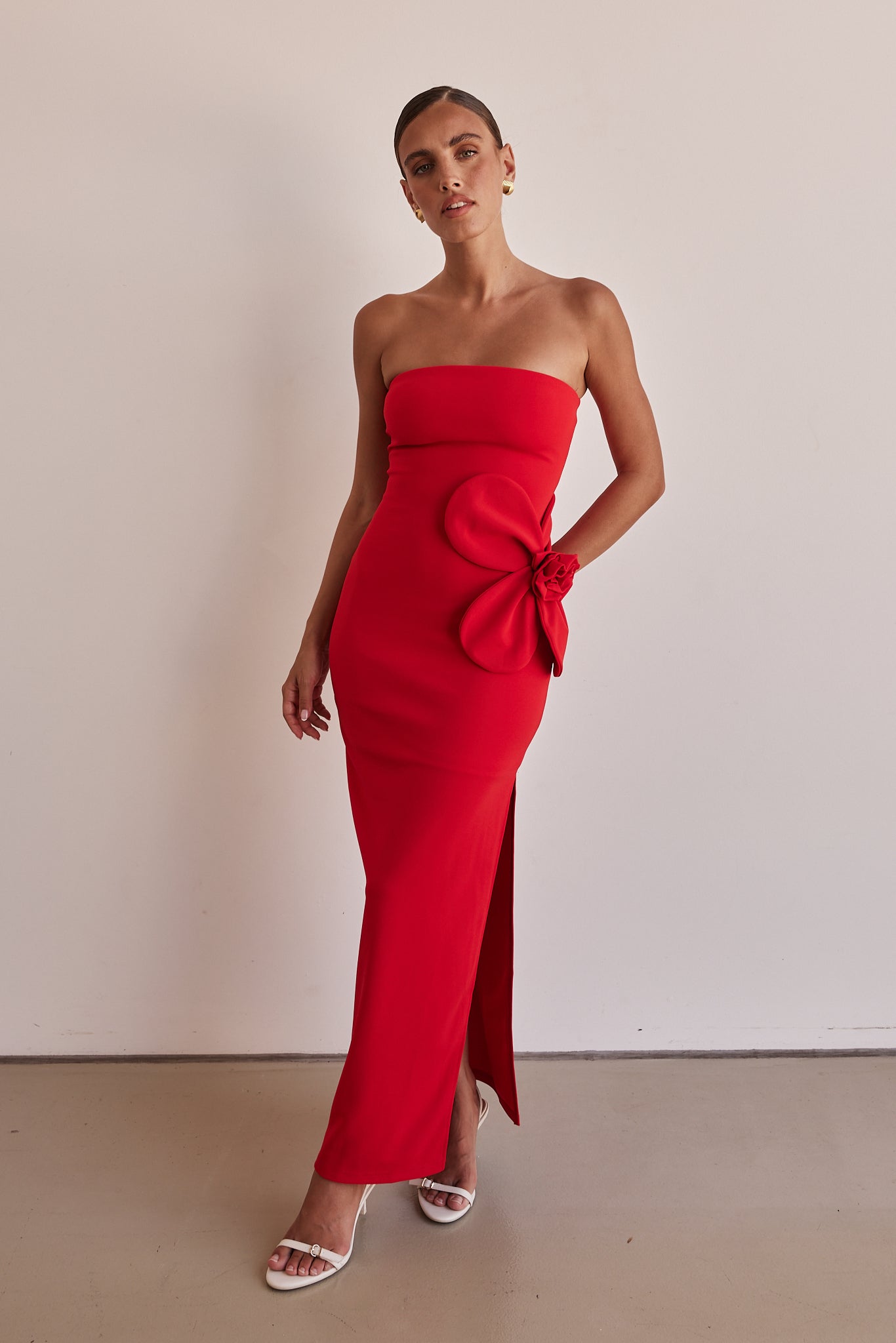 Ruby Maxi Dress (Red)