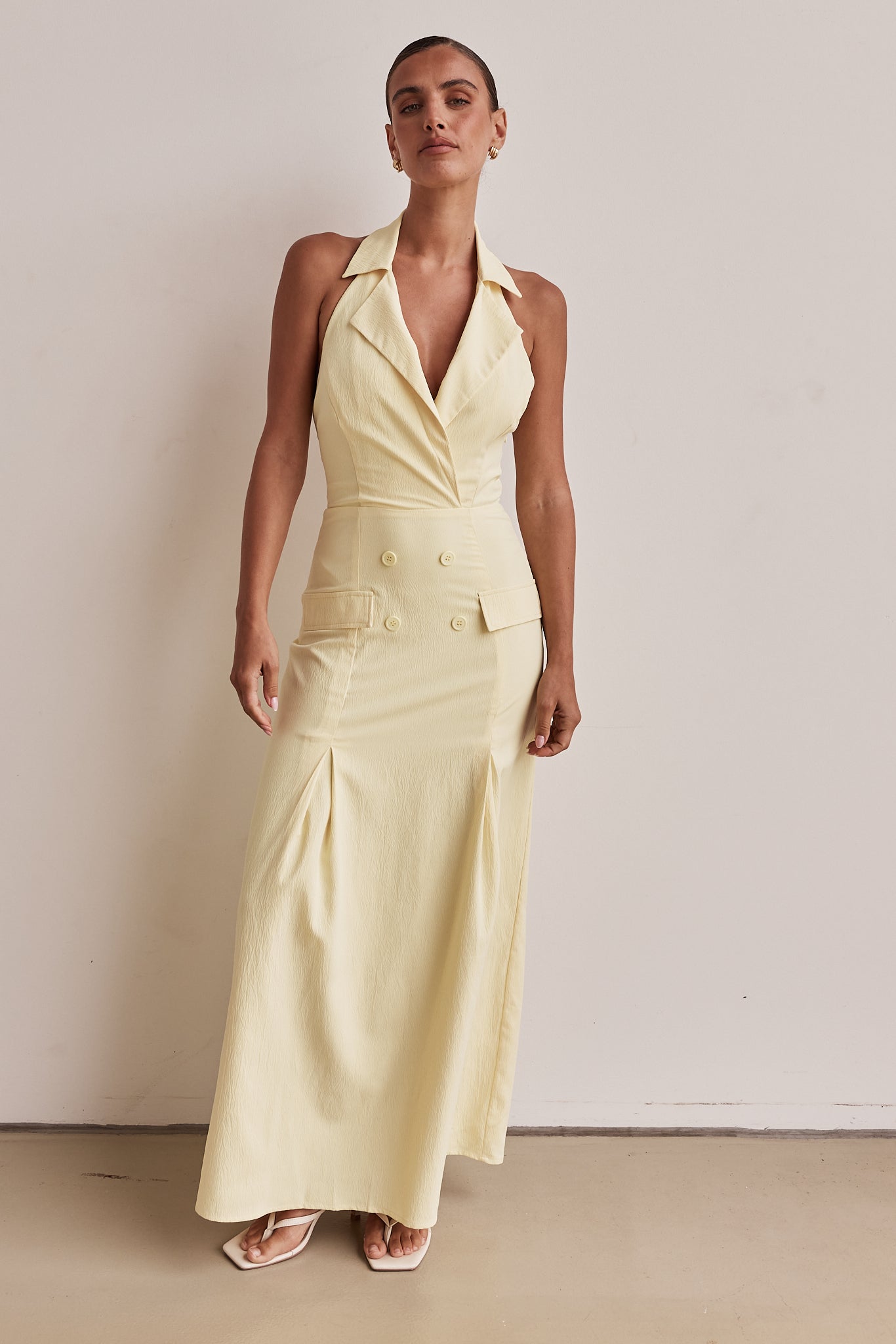 Meadow Maxi Dress (Yellow)