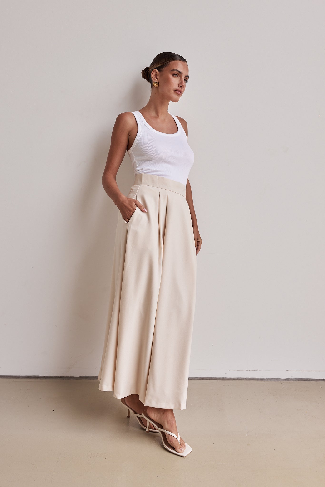 Chiara Skirt (Cream)