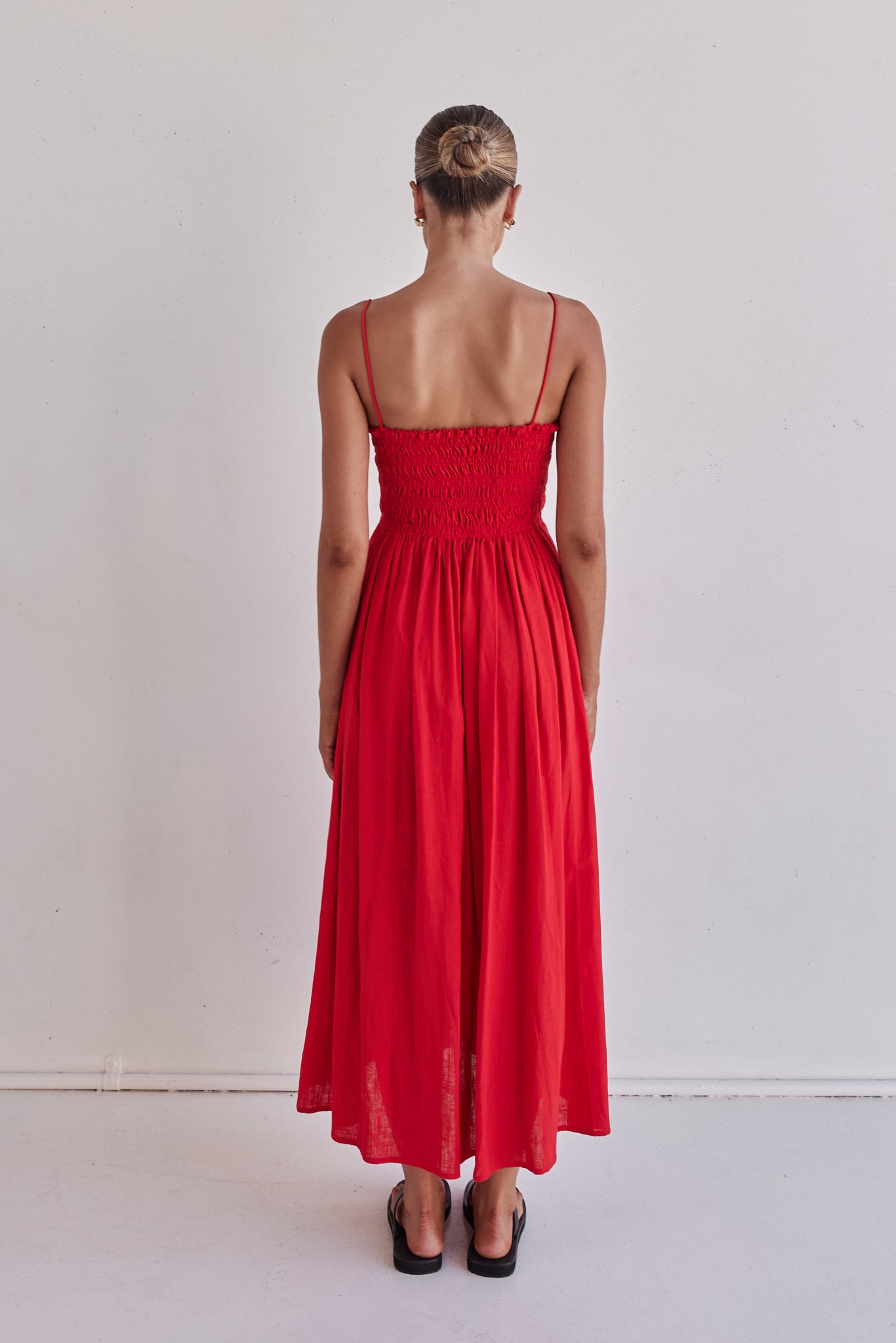 Estelle Maxi Dress (Red)