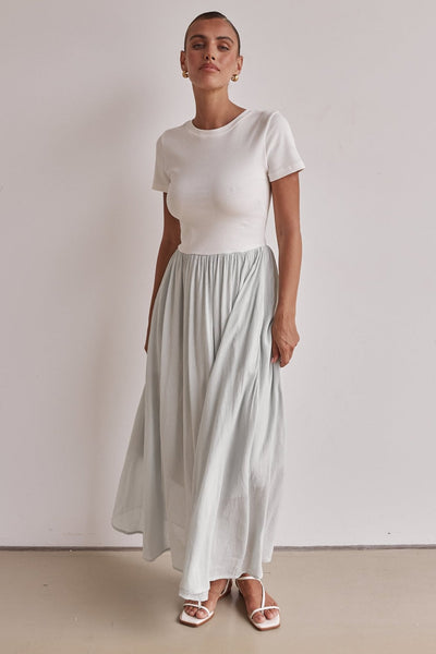 Tamsin Maxi Dress (White)