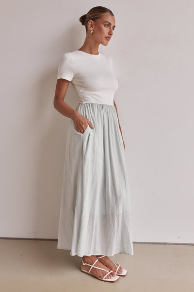 Tamsin Maxi Dress (White)