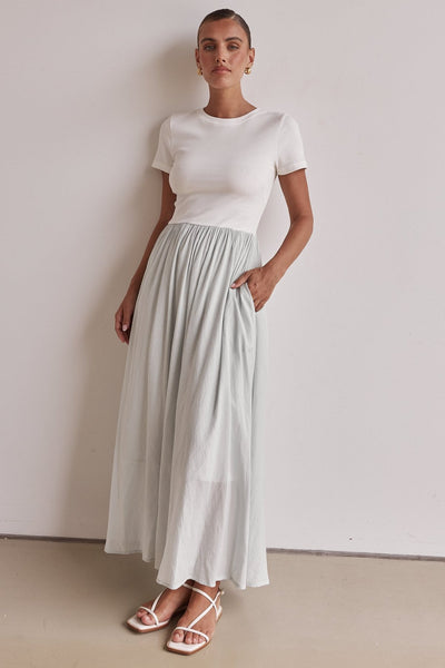 Tamsin Maxi Dress (White)