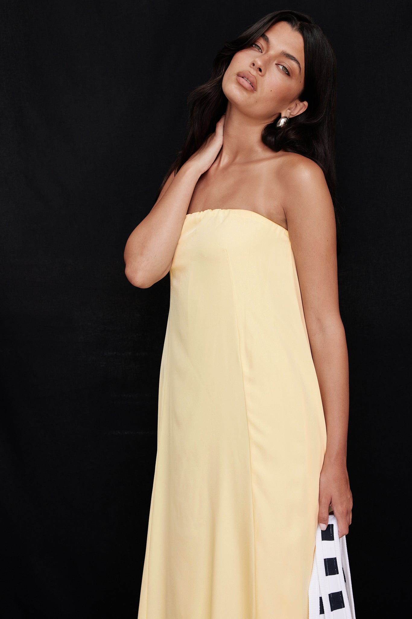 Kesia Maxi Dress (Yellow)