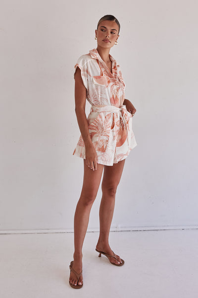 Chantal Playsuit (Pink)