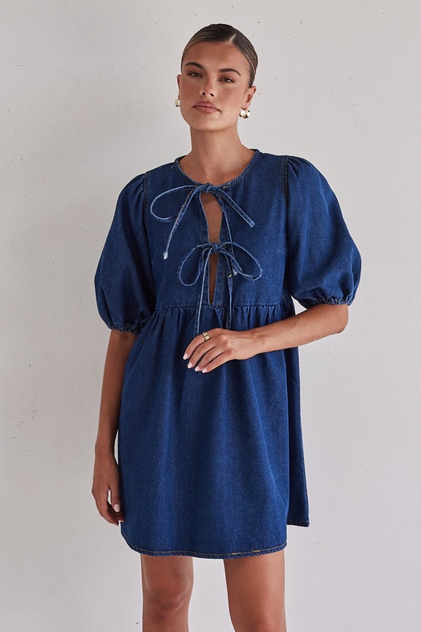 Dulcie Dress (Dark Blue)