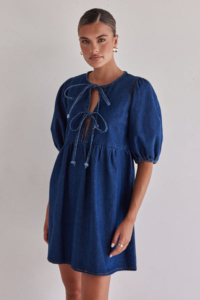 Dulcie Dress (Dark Blue)