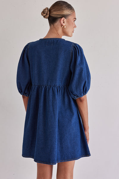 Dulcie Dress (Dark Blue)