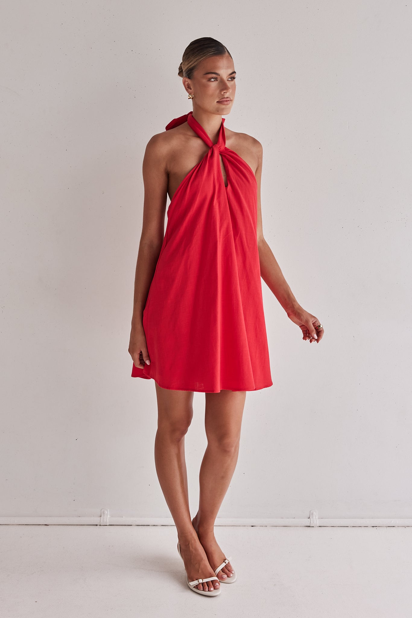 Reese Mini Dress (Red)