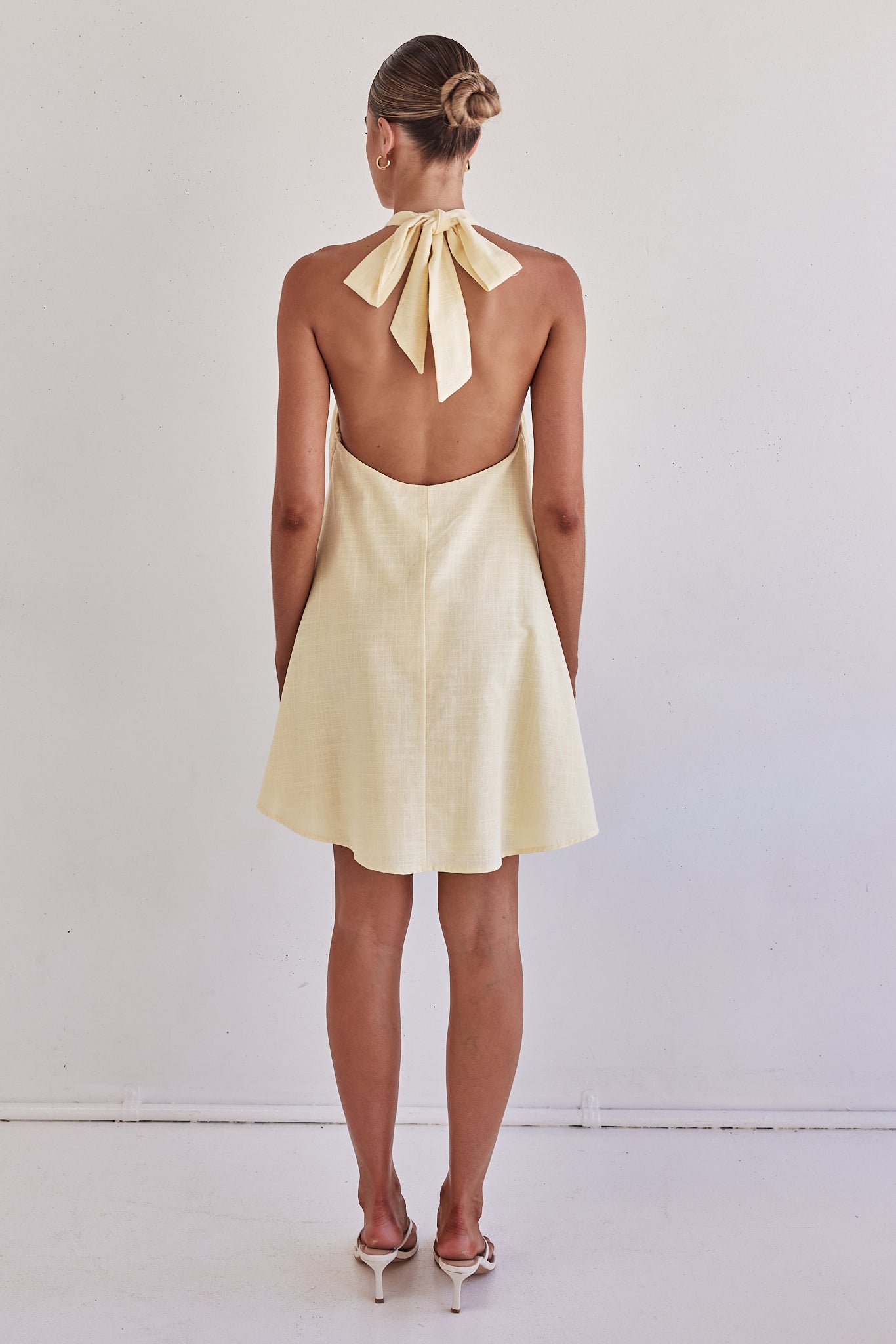 Reese Mini Dress (Yellow)