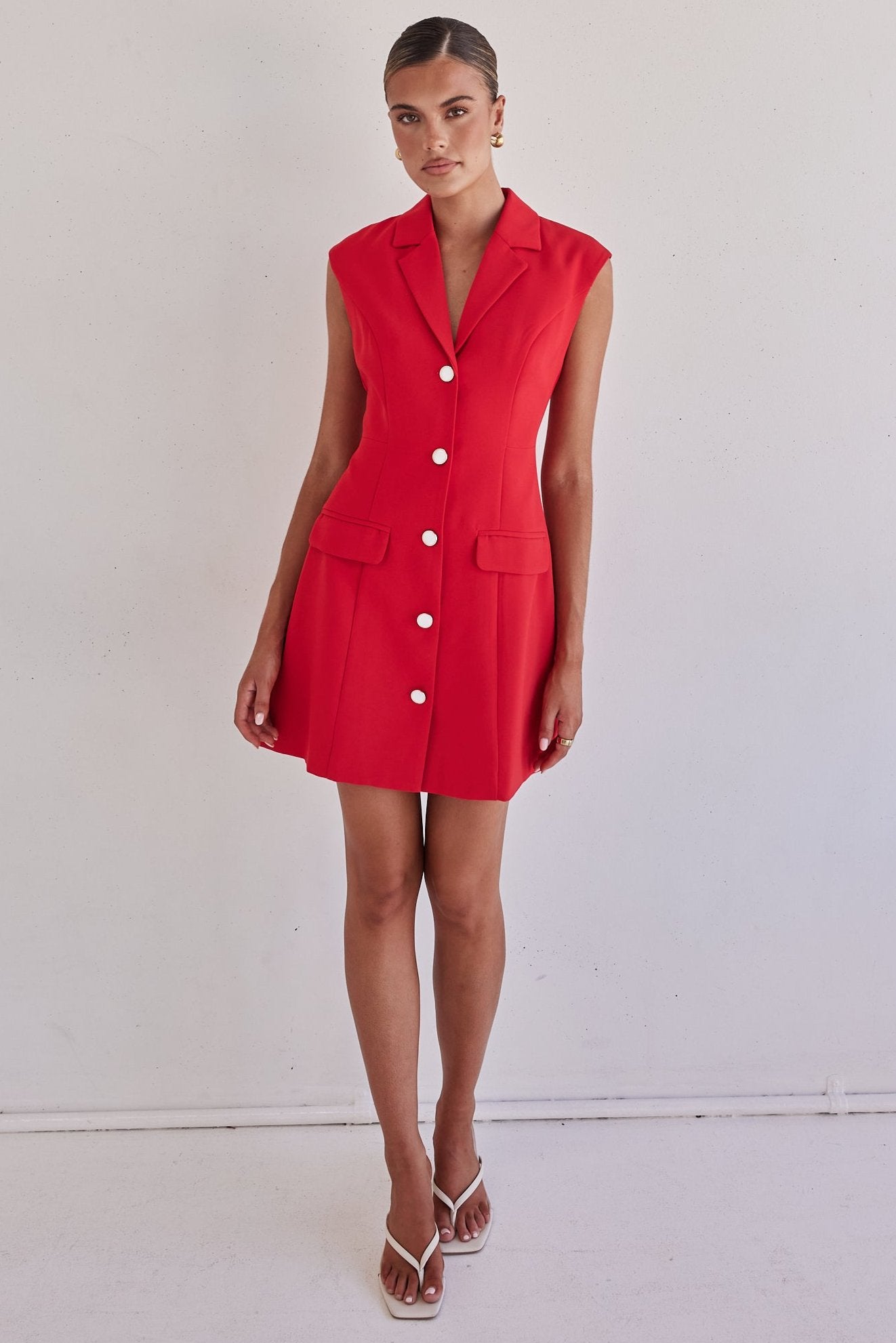 Dakoda Mini Dress (Red)