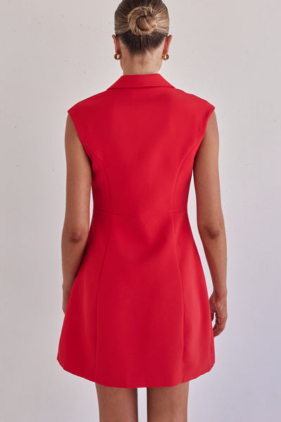 Dakoda Mini Dress (Red)