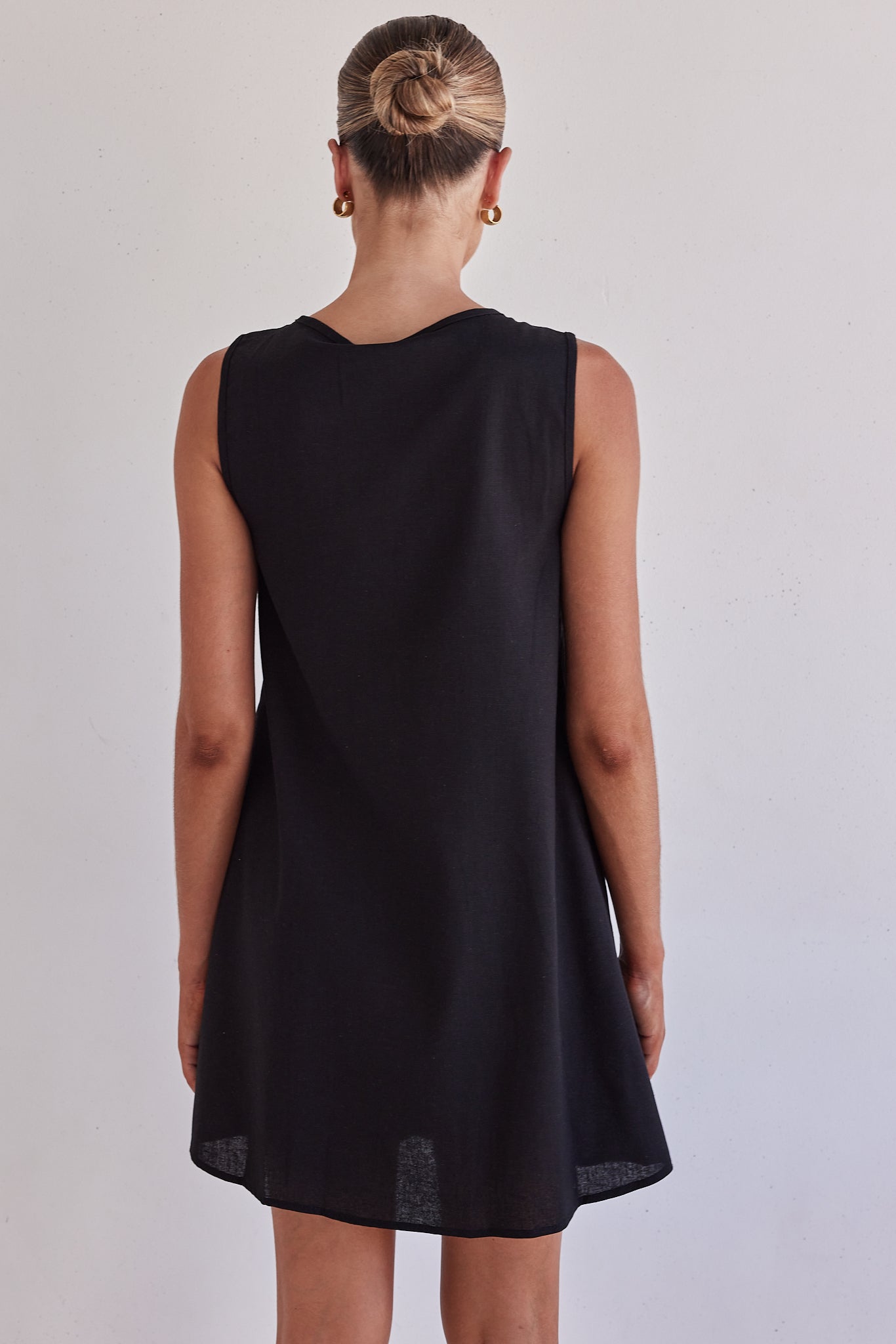 Harper Mini Dress (Black)