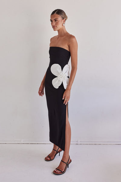 Ruby Maxi Dress (Black)