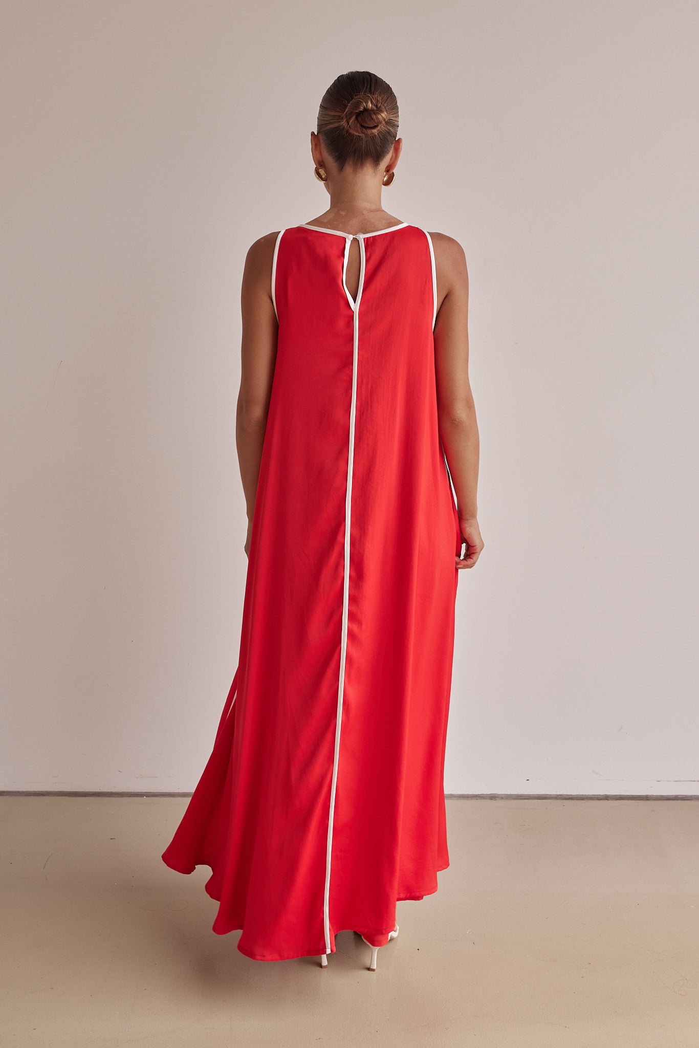 Palos Maxi Dress (Red)