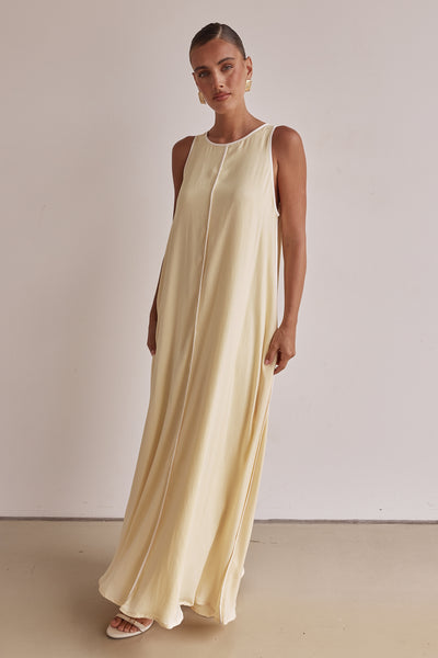 Palos Maxi Dress (Yellow)