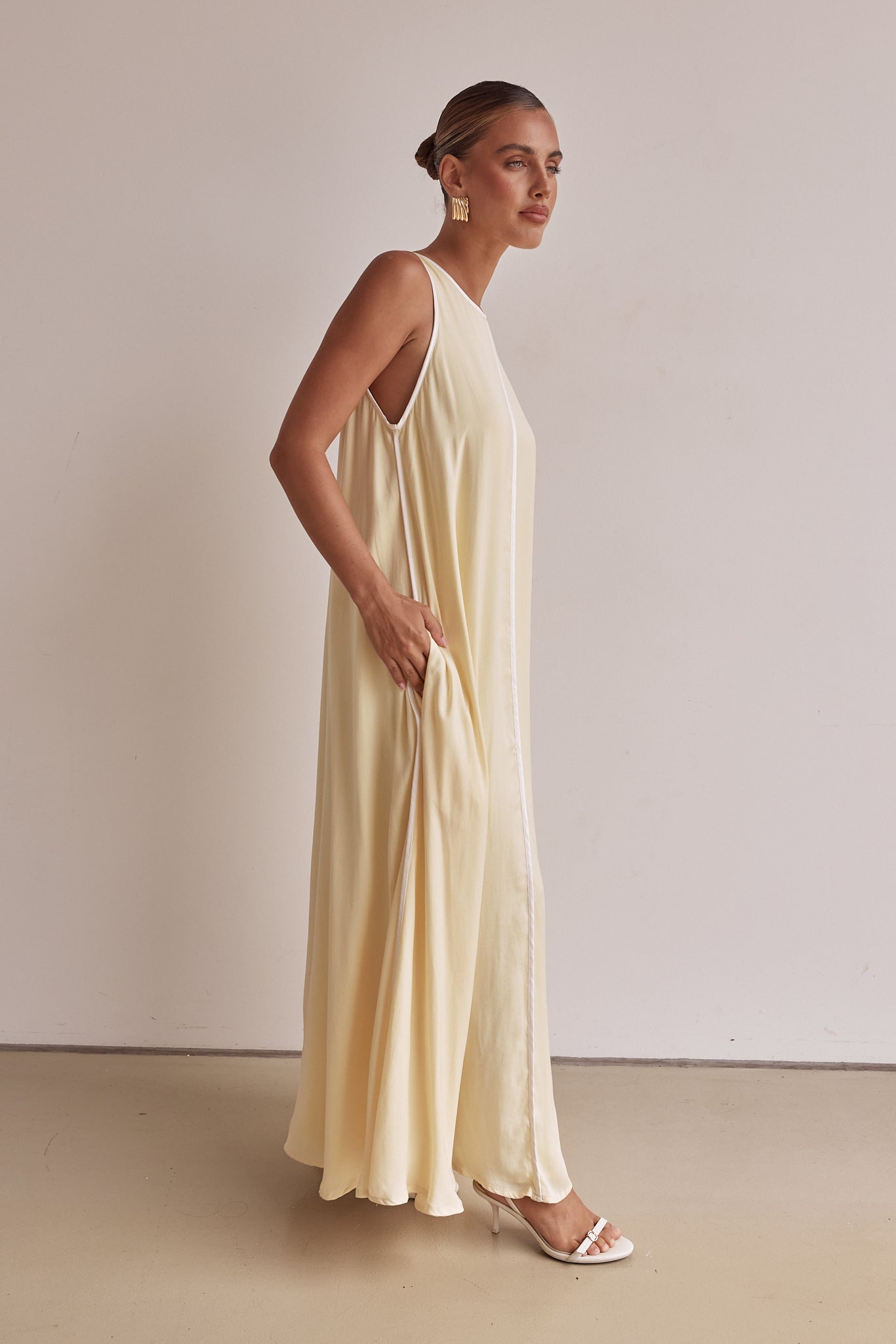 Palos Maxi Dress (Yellow)