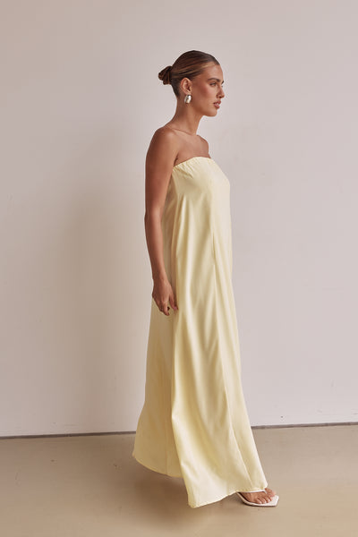 Kesia Maxi Dress (Yellow)