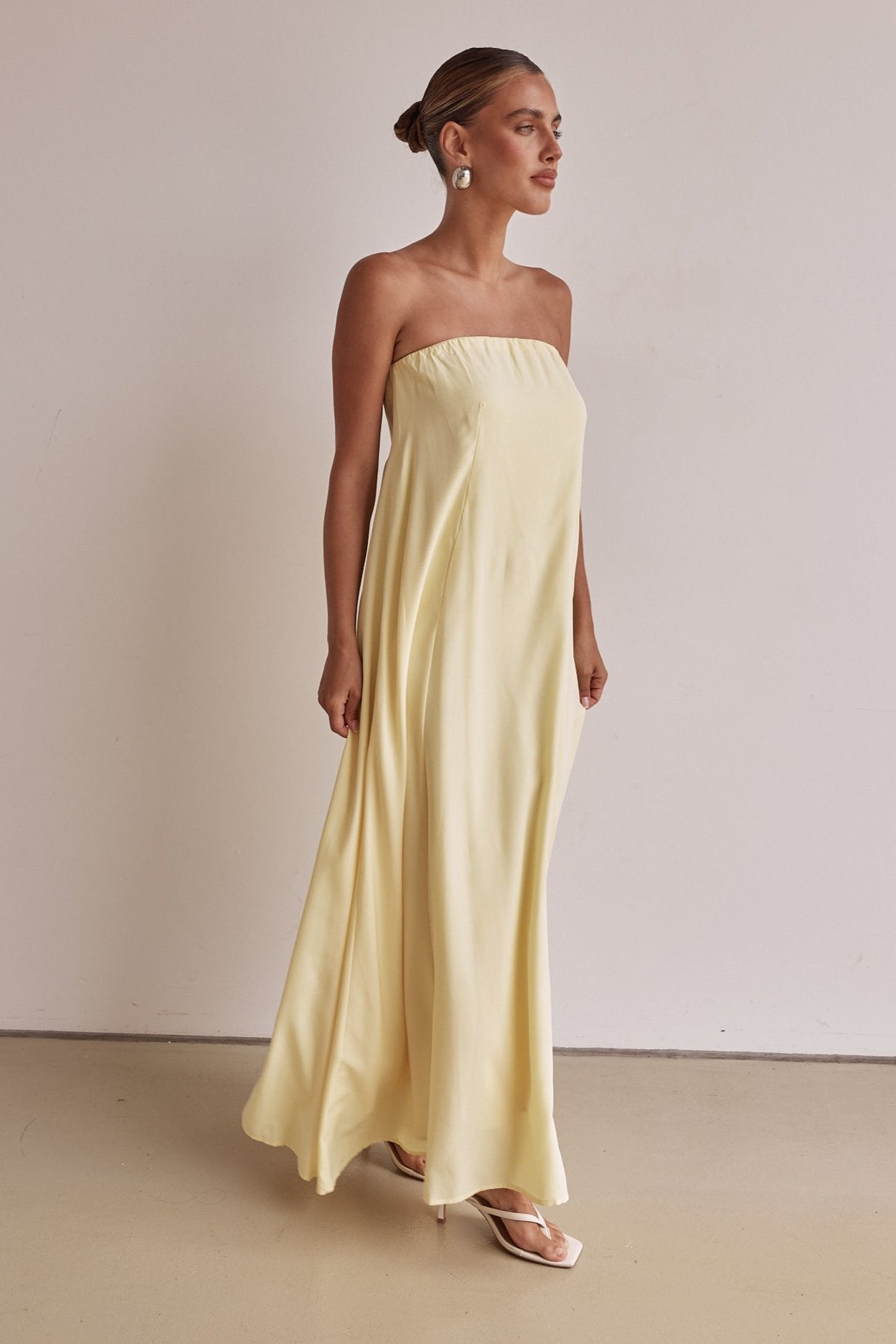 Kesia Maxi Dress (Yellow)